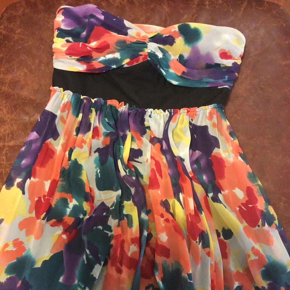 Strapless Cocktail Dress